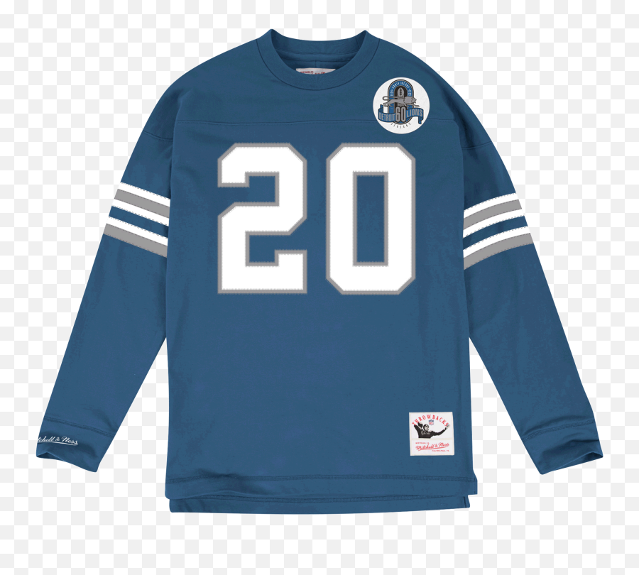 Barry Sanders Long Sleeve Jersey Cheap - Pro Football Hall Of Fame Emoji,Emotions Whell
