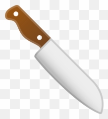 Kitchen Knife Emoji,Emoticon Pointing Gun