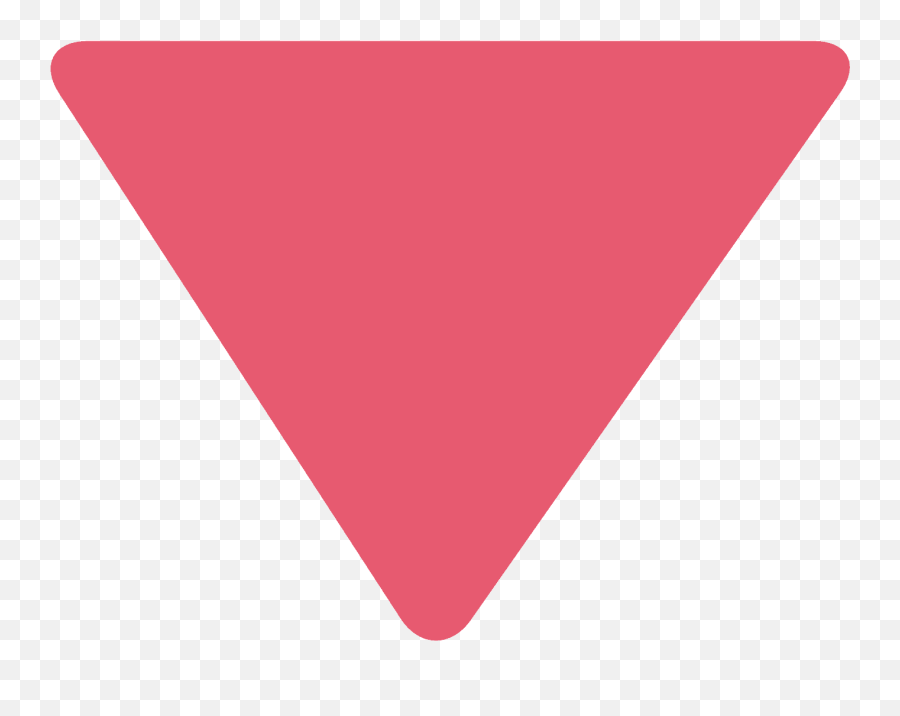 Red Triangle Pointed Down Emoji Meaning With Pictures - Red Triangle Facing Down,Diamond Emoji