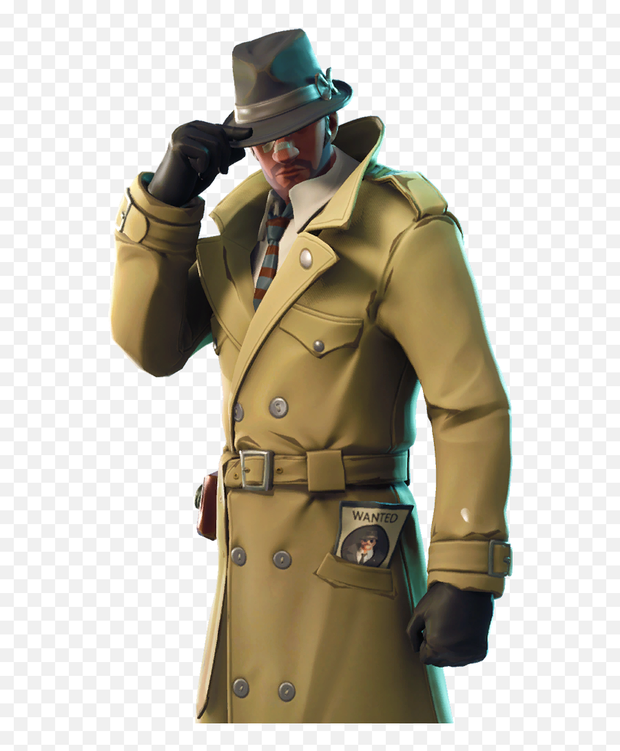 Fortnite Sleuth Slueth Detective - Sleuth Skin Fortnite Emoji,Sleuth Emoji