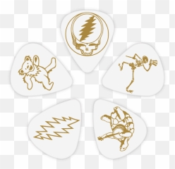 Grateful Dead Guitar Picks Accessories Du0027addario Emoji,Grateful Dead Steal Your Face Emoticon