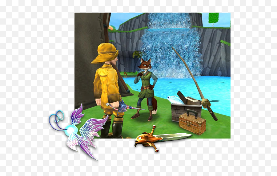 Wizard101 Summer Update Goes Live - Frostcaller Fictional Character Emoji,Fishing Emojis