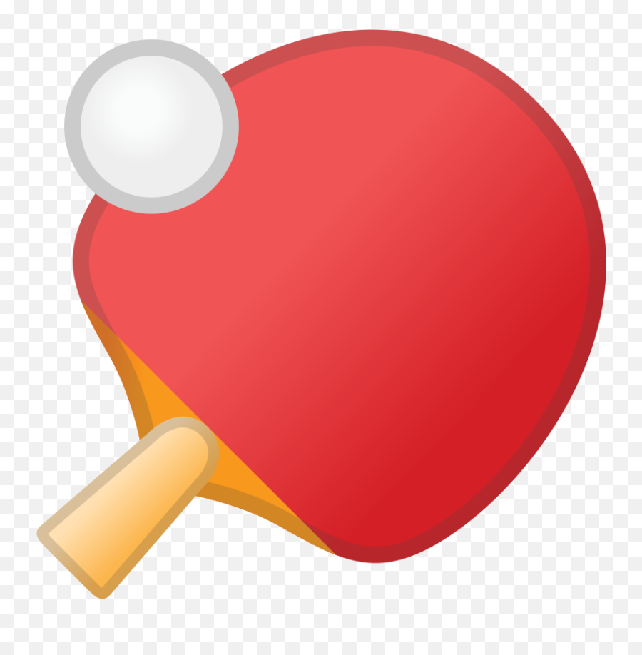 Ping Pong Emoji - Table Tennis Bat Emoji,Hairy Balls Emoji