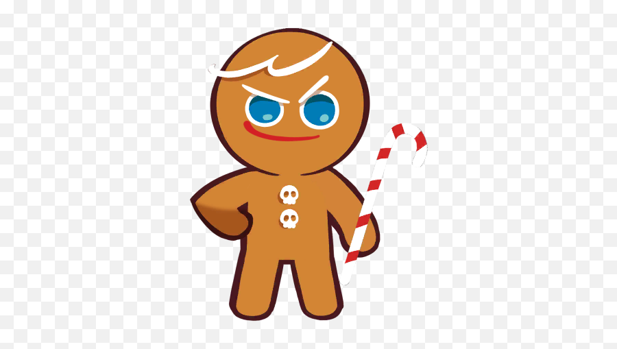 Gingerbrave Cookie Run Kingdom Wiki Fandom Emoji,Man With Cane Emoji