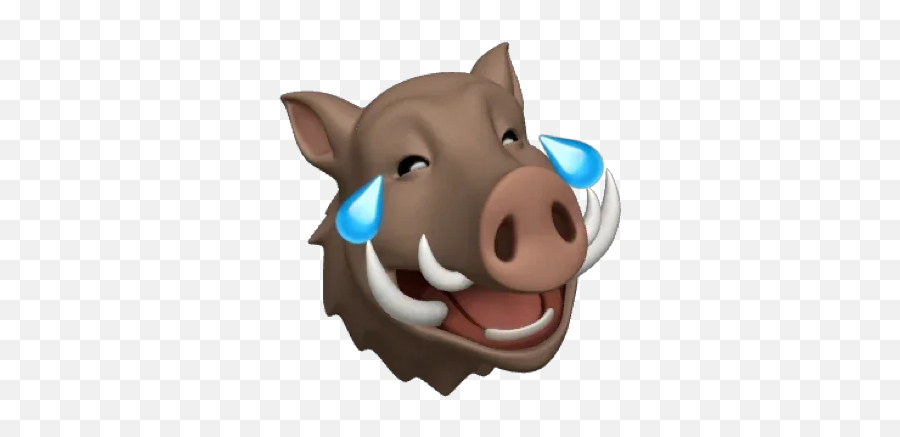 Telegram Sticker From Hogs Pack Emoji,Pork Emoji