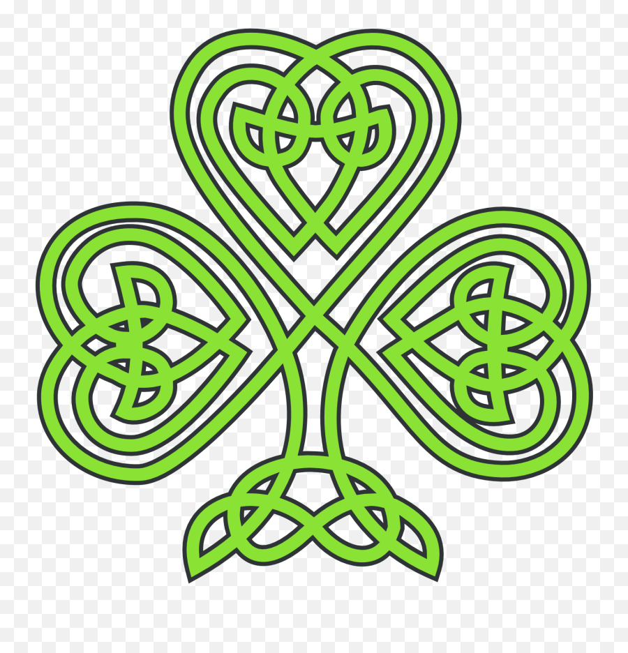 Saint Clipart - Clipartsco Celtic Clipart Emoji,Facebook Shamrock Emoticon