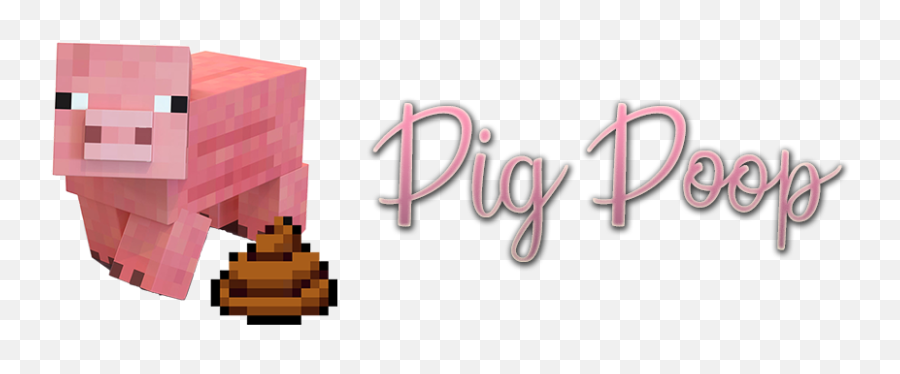 Pig Poop - Fiction Emoji,Minecraft Emoticons Mod