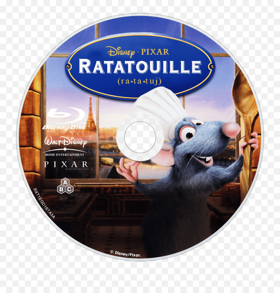 Download Ratatouille Movie Fanart - Ratatouille Label Bluy Ray Emoji,Emoji Movie Fanart