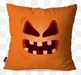 Almofada Avulsa Abóbora Halloween - Happy Emoji,Emoticons Raposa