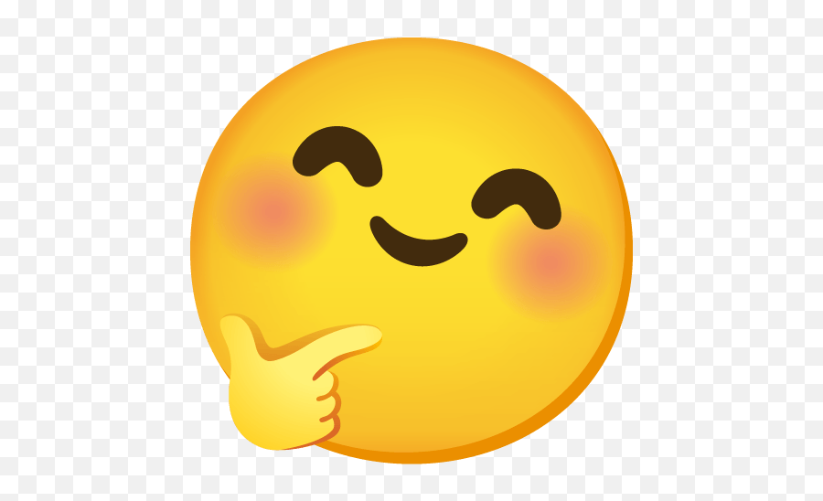 Emoji Mashup Bot On Twitter Smiling Thinking U003du2026 - Happy,Thinking Emoji Made Out Of Thinking Emojis