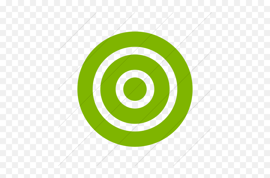 Iconsetc Simple Green Foundation 3 Target Icon - Green Target Icon Png Emoji,Emoticons On Aim