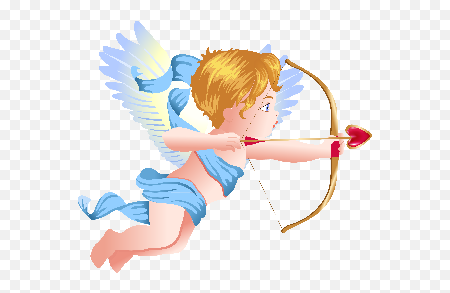 Clipart Angel Valentine Clipart Angel Valentine Transparent - Cupid Angels Emoji,Girl Angel Emoji