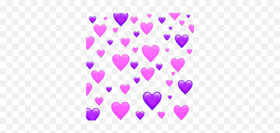 Pink Purple Emojis Emoji - Pink And Purple Heart Emoji,Instagram Emojis