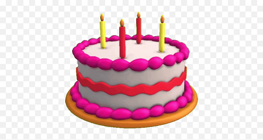 Bday Cake - Kia Emoji,Emoji Birthday Candles