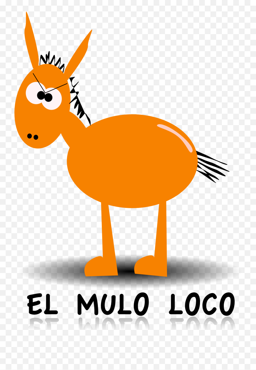 Drawing Of A Funny Donkey Free Image - Orange Donkey Emoji,Funny Animals Emotions