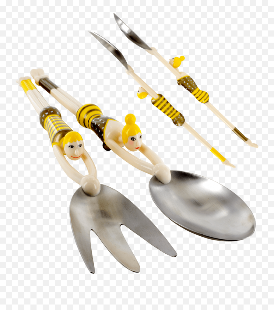 Salad Servers - Quelle Salade Couverts Salade Emoji,Spoons Emotion