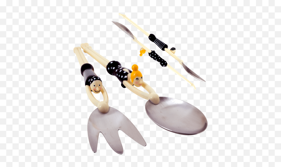 Salad Servers Design Original - Couverts A Salade Pylones Emoji,Large Emotion Pillow