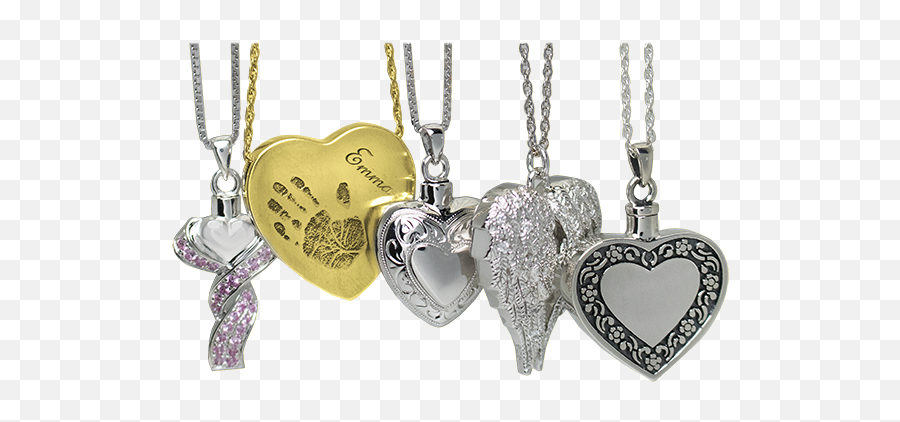 Heart Urn Necklace - Locket For Ashes Emoji,Local Stores That Sell Heartfelt Emotions Jewelry