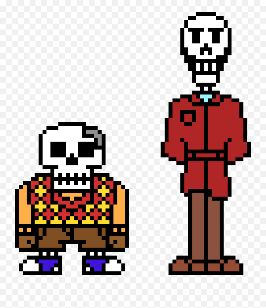 Pixilart - Undertales By Bobbyjohnjones Fictional Character Emoji,Spooky Scary Skeletons Emoticon