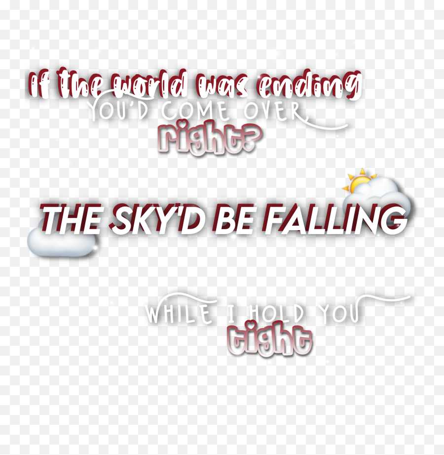 The Most Edited Aestheticlyrics Picsart - Language Emoji,Sky Is Falling Emoticon