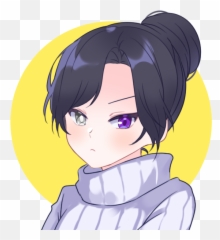 Kagami - Fictional Character Emoji,What Emotions Tell Us About Time Droit Violet