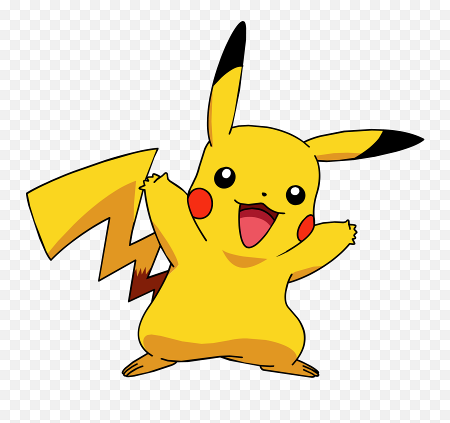 Pikachu No Background U0026 Free Pikachu No Backgroundpng - Pikachu Png Emoji,Pikachu Emoji