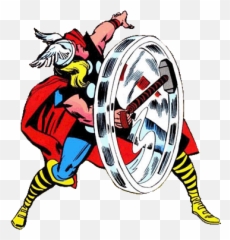Jimsmash February 2017 - Kirby Thor Swinging Hammer Emoji,Judge Dredd Gif Emotions
