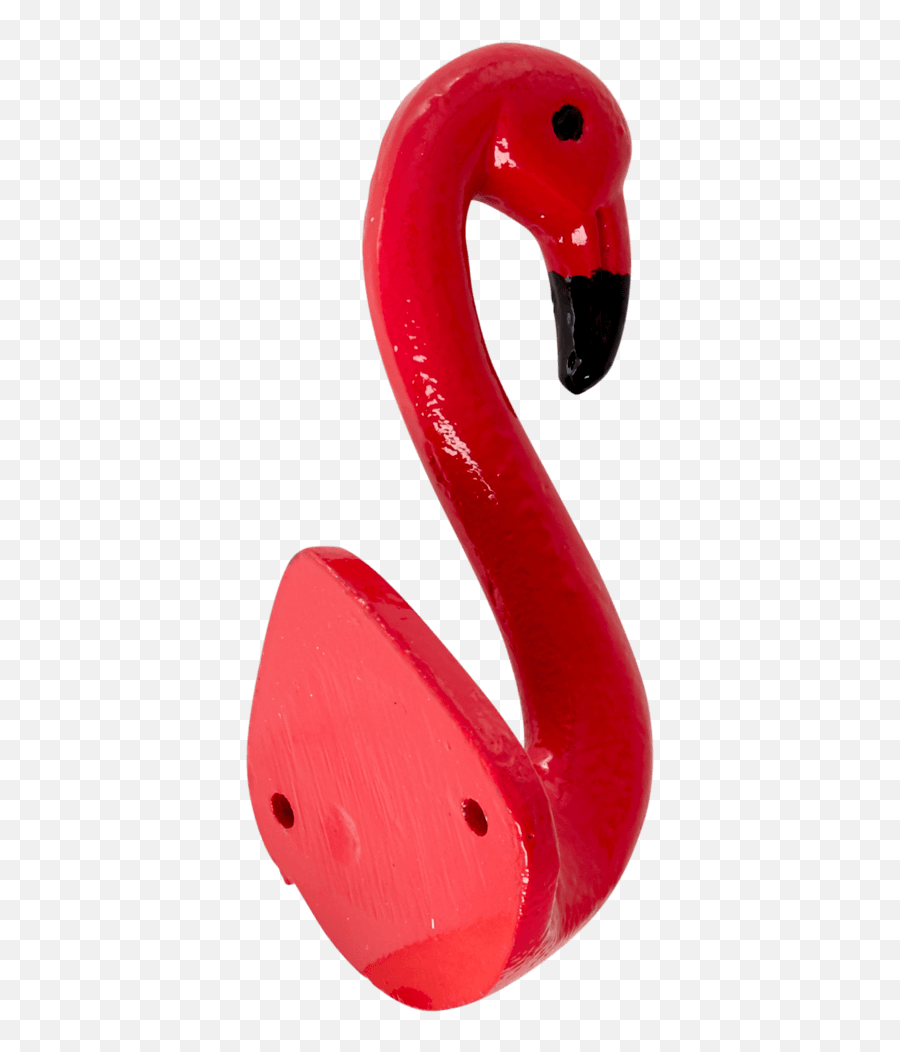 Flamingo Metal Hook - Red Dot Emoji,Flamongo Emoji