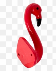 Flamingo Metal Hook - Red Dot Emoji,Flamongo Emoji
