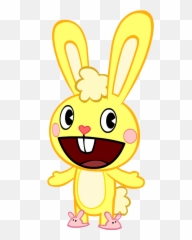 Cuddles - Happy Tree Friends Cuddles Emoji,Htf Emoticon Disco Bear