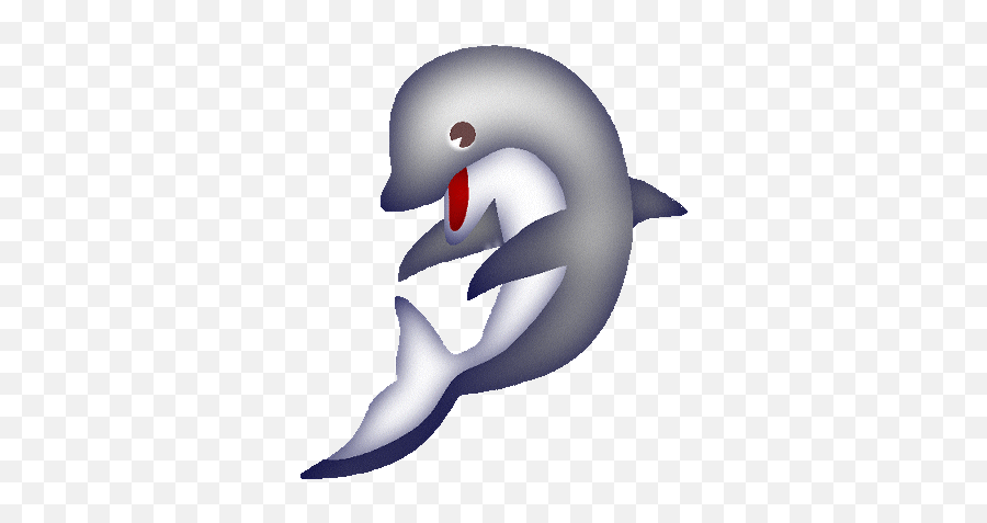 Imagenes De Delfines Anime - Dolphin Emoji,Miami Dolphins Emoticon
