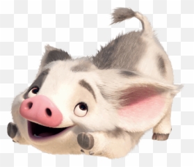 Pua Pig Png4 - Moana Pua Emoji,Pig Emoji Mages Transparent Background