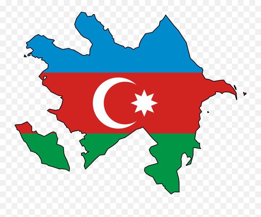 Azerbaijan Flag Map Azerbaijan Flag Azerbaijan Flags Of - Azerbaijan Map With Flag Emoji,Sri Lanka Flag Emoji