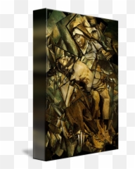 Cubist Pieta - Picture Frame Emoji,Cubism Emotion