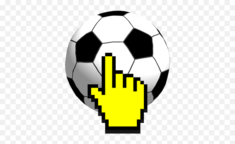Soccer 2 - Transparent Pixel Hand Emoji,Emoji Background Soccer
