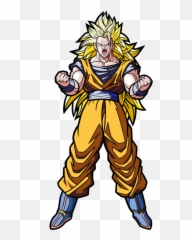 Dragon Ball Z Super Saiyan 3 Goku Figpin U2013 Gaming Outfitters - Ss3 Goku Figpin Emoji,Angry Emoticon Facebook Super Sayian