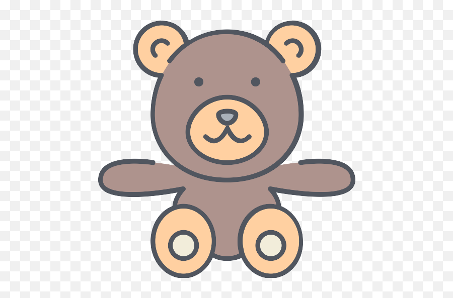 Teddy Bear Vector Svg Icon 58 - Png Repo Free Png Icons Emoji,Cute Teddy Bear Emoticon