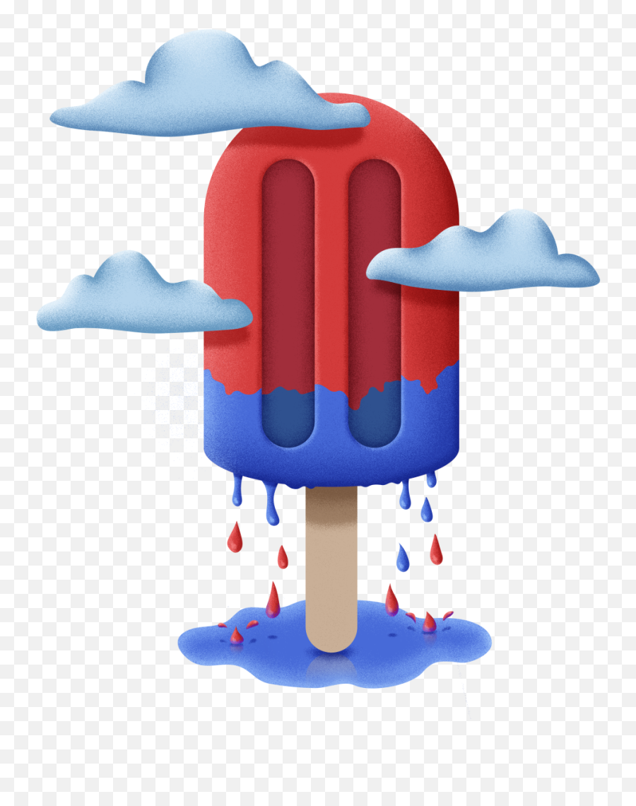 Its Raining Popsicle By Nancy Liz On Dribbble Emoji,Popsicle Emoticon Facebook