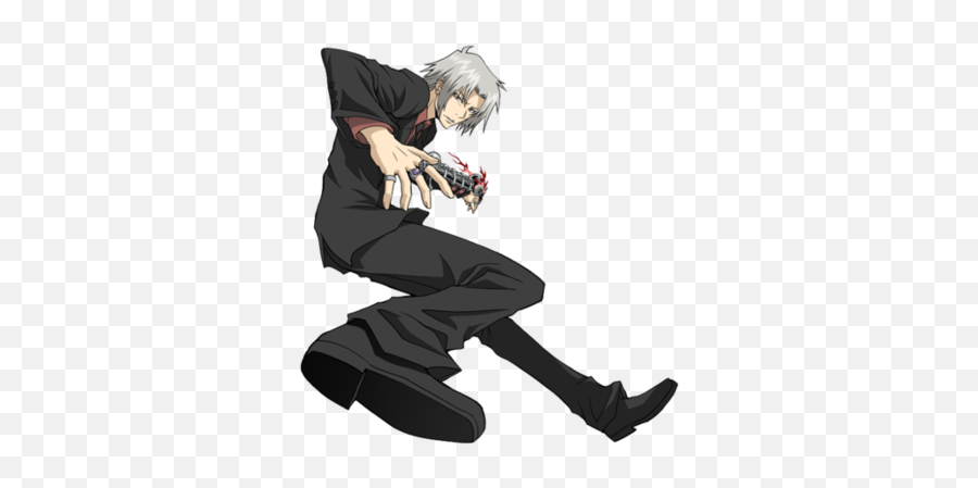 Reborn 2004 Protagonists Characters - Tv Tropes Emoji,Grey Hair Anime Guy Feels No Emotion