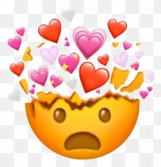 Telegram Sticker From Emojis I Need In My Life Pack,Exploding Head Emoji