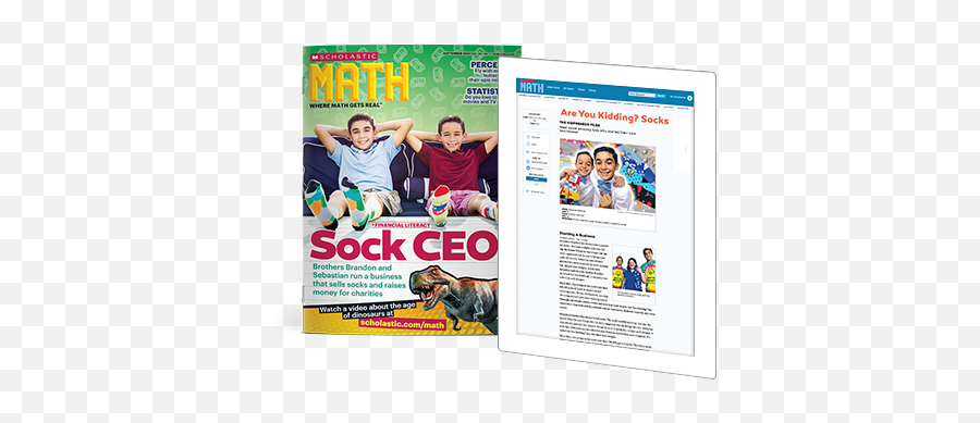 Scholastic Math The Real - World Math Magazine Grades 69 Emoji,Math Emojis