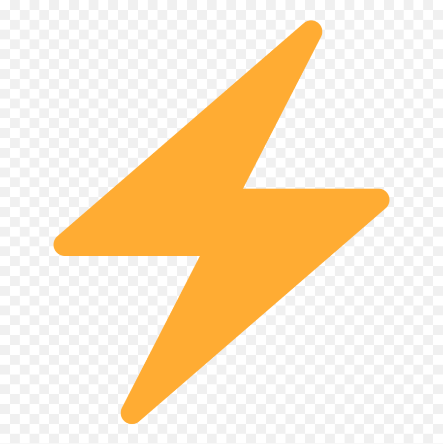 Lightning Emoji Meaning With Pictures - Transparent Lightning Emoji,Lightning Emoji