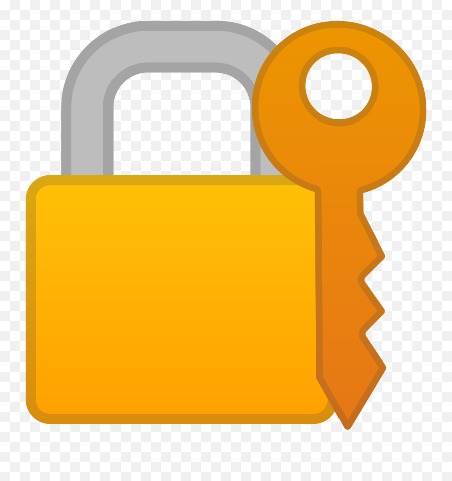 Key Clipart Orange Key Key Orange Key - Lock Key Emoji,Key To Success Emoji