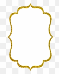 Sparkle Border Png - Gold Glitter Frame Png Emoji,Emoji Party Frame