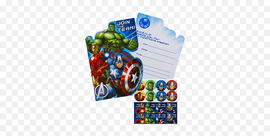 The Avengers Party Invites - Captain America Emoji,Avengers Emojis