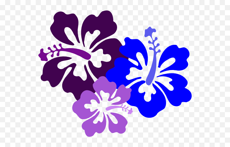 Free Luau Clip Art 3 - Hawaiian Flower And Leaves Emoji,Luau Emoji