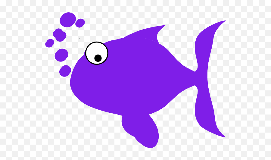 Download Purple Fish Vector Online Free - Red Fish Blue Fish Purple Fish Clip Art Emoji,Free Fish Emoji