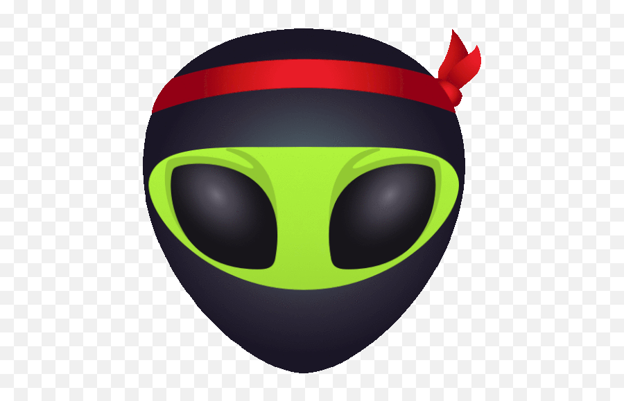Ninja Alien Gif - Ninja Alien Joypixels Discover U0026 Share Gifs Dot Emoji,Ninja Emoji