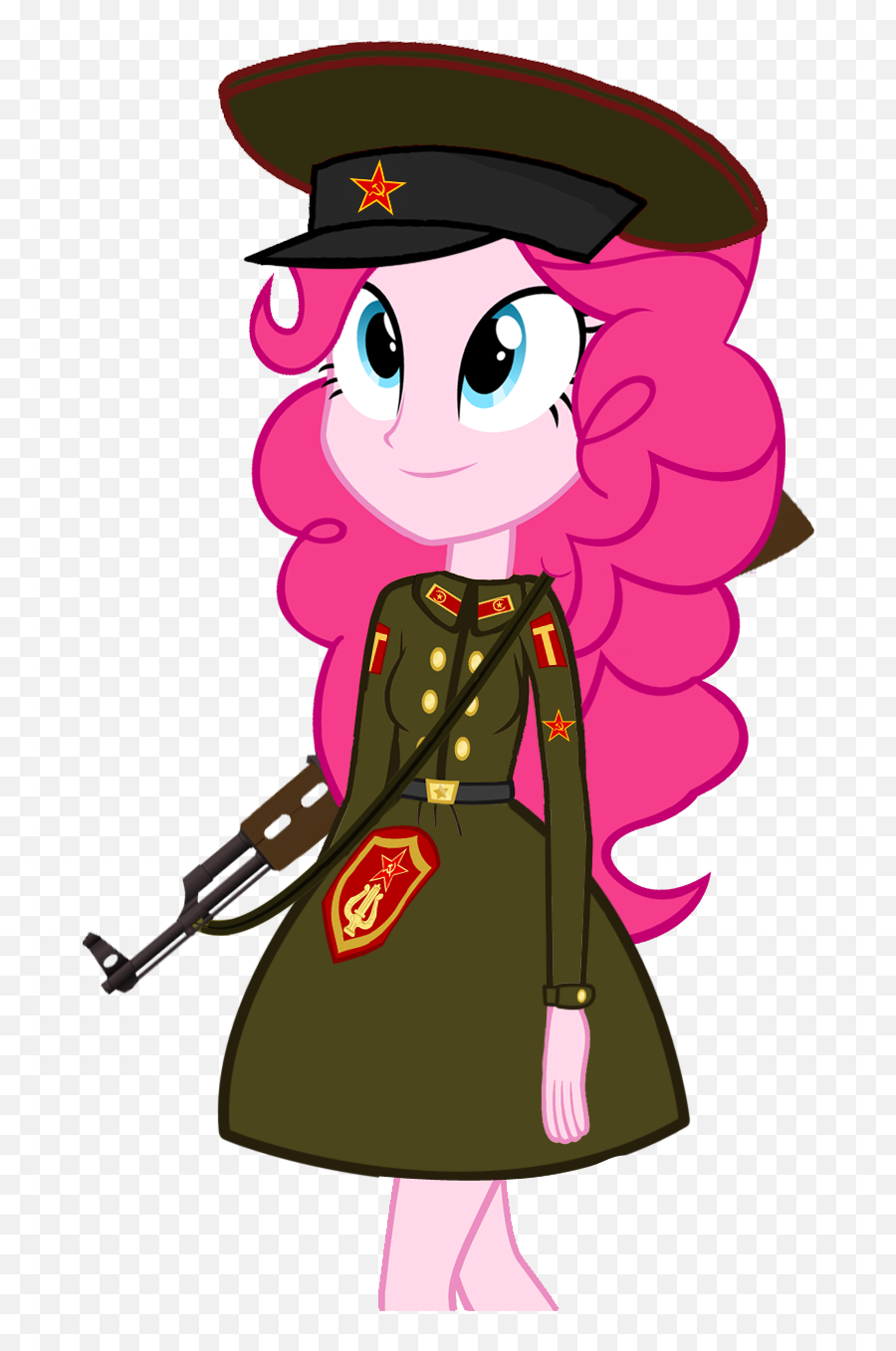 The Soviet Union Clipart Soldier - Pinkie Pie Soviet Png Pinkie Pie Soviet Union Emoji,Pinkie Pie Emoji