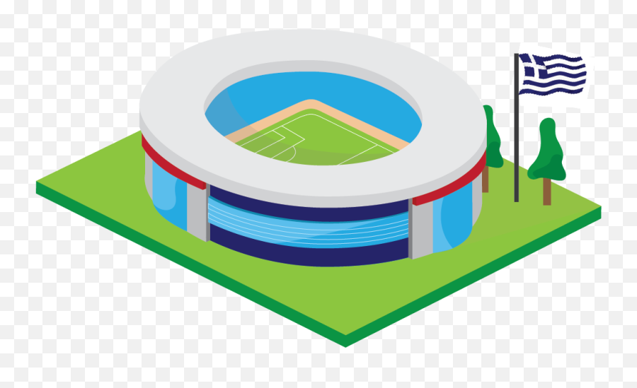 Stadium - Flagpole Emoji,Stadium Emoji